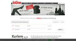 Desktop Screenshot of inline-kurier.de